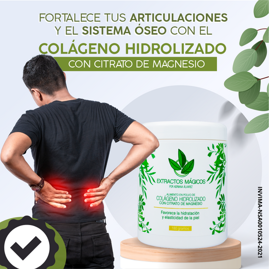 Juventud Radiante: Colágeno Hidrolizado + Citrato de Magnesio