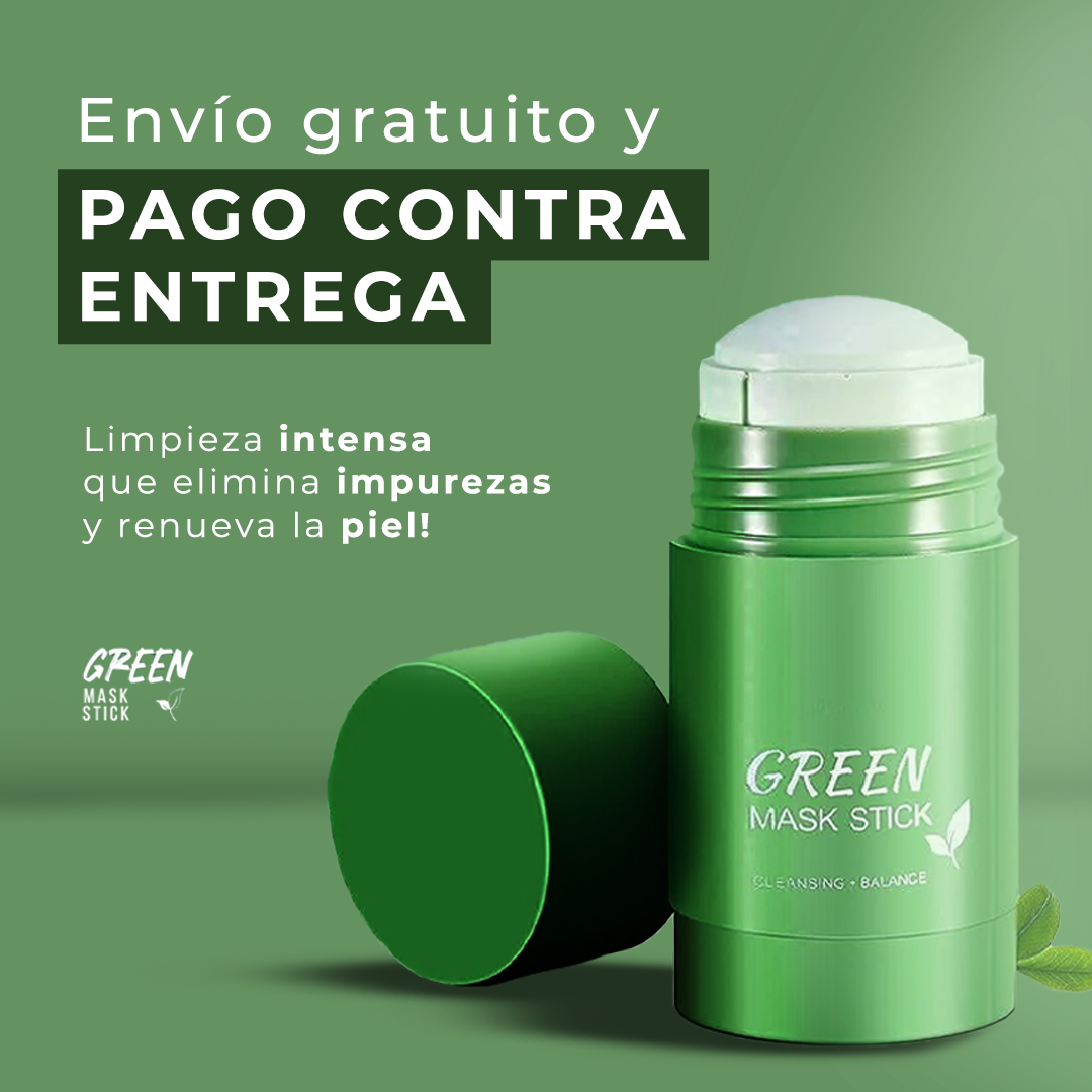 Green Detox Stick: Mascarilla rápida y eficaz